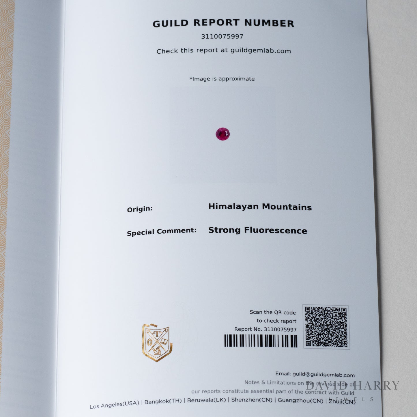 1.09ct No Heat Kashmir Ruby