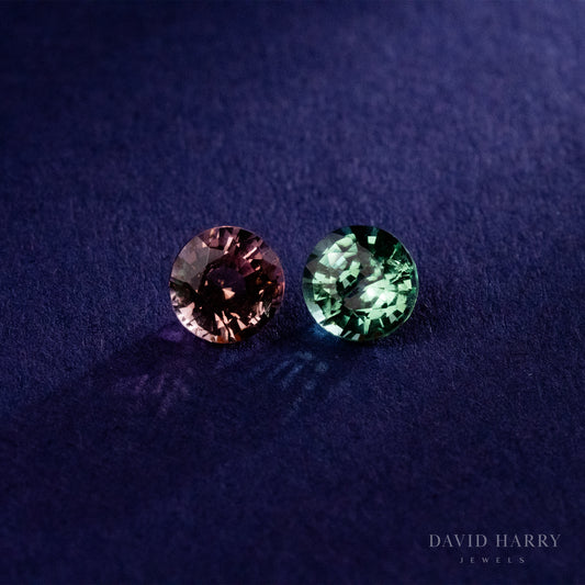 1.15ct Reverse Pair Pamir Tourmaline