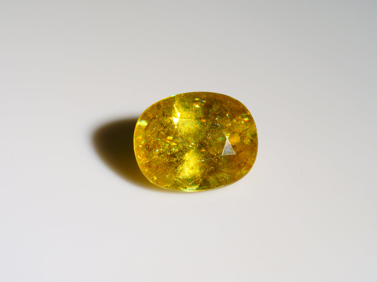 Ambilobe Sphene 3.35ct Oval Fancy Cut