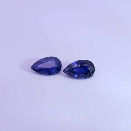 Kashmir Blue Sapphire Pair 2.67ct