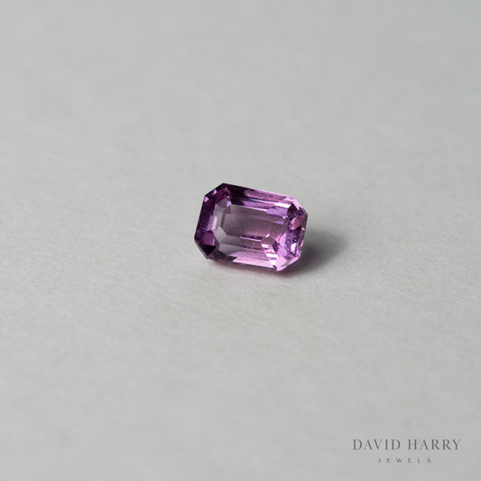Certified No heat 1.11ct Purple Sapphire