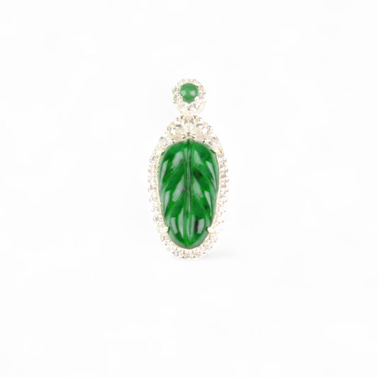 Type A Imperial Jadeite Leaf