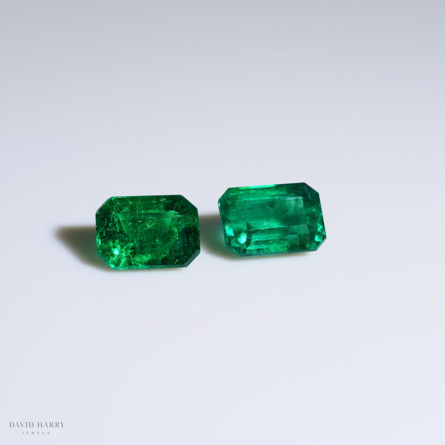 2.23ct Zambian Emerald Pair