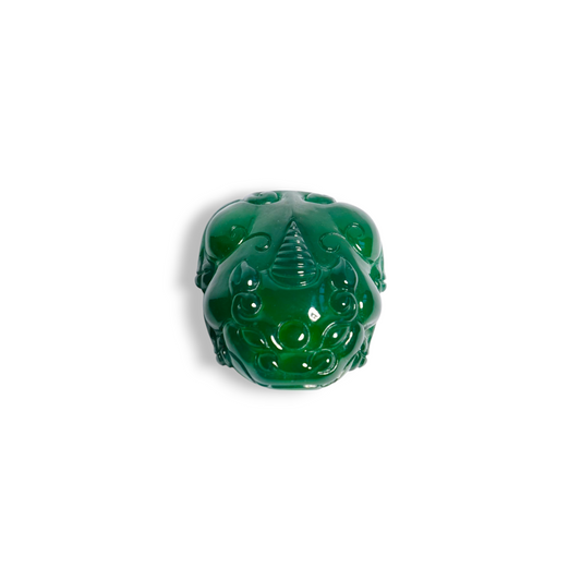 24.55ct Type A Imperial Jadeite Money Toad Sculpture