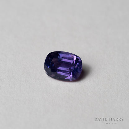 Certified No heat 1.83ct Kashmir Violet Sapphire