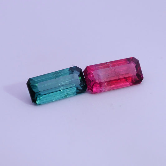 2.85ct Afghan Tourmaline Pair