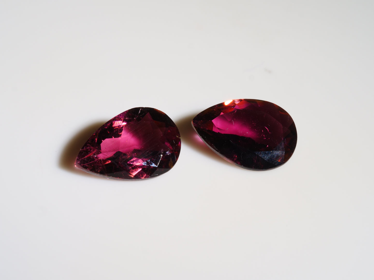 Pink Rubellite 3.34ct Pear Brilliant Cut