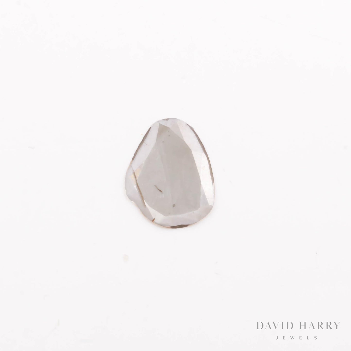 Syndicate-grade Polki Diamond - oval c. 6 x 4mm (approx weight 0.25ct)