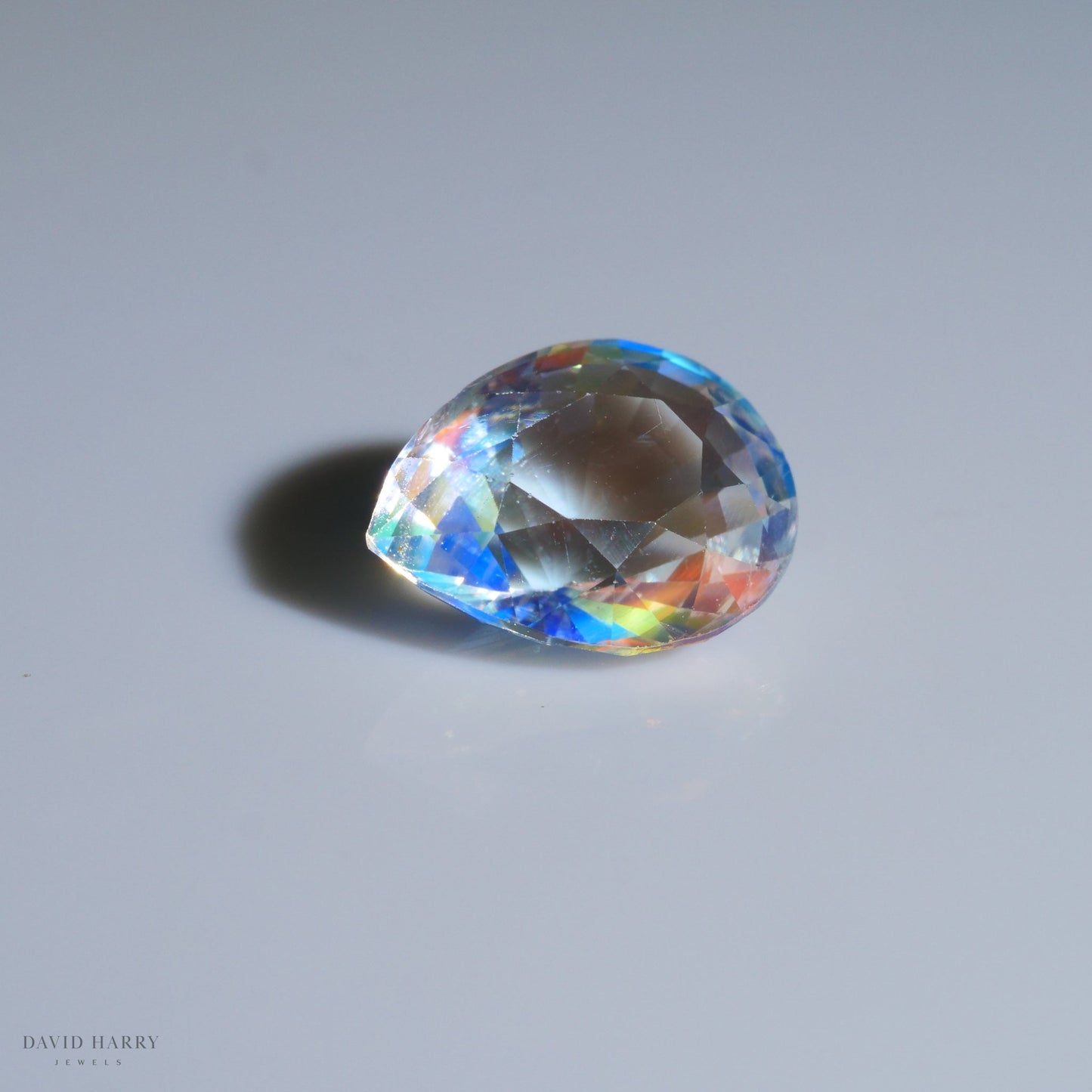 2.05ct Madagascan Rainbow Moonstone pear