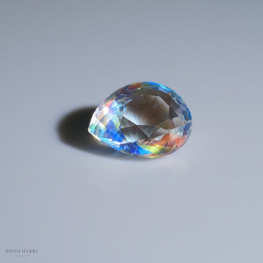 2.05ct Madagascan Rainbow Moonstone pear