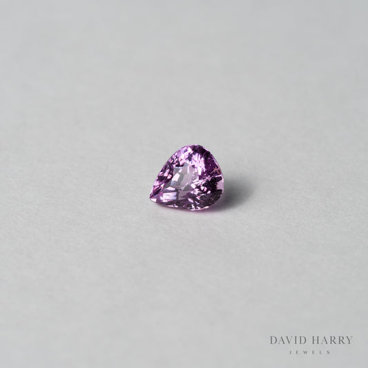 Certified No heat 1.03ct Purple Sapphire