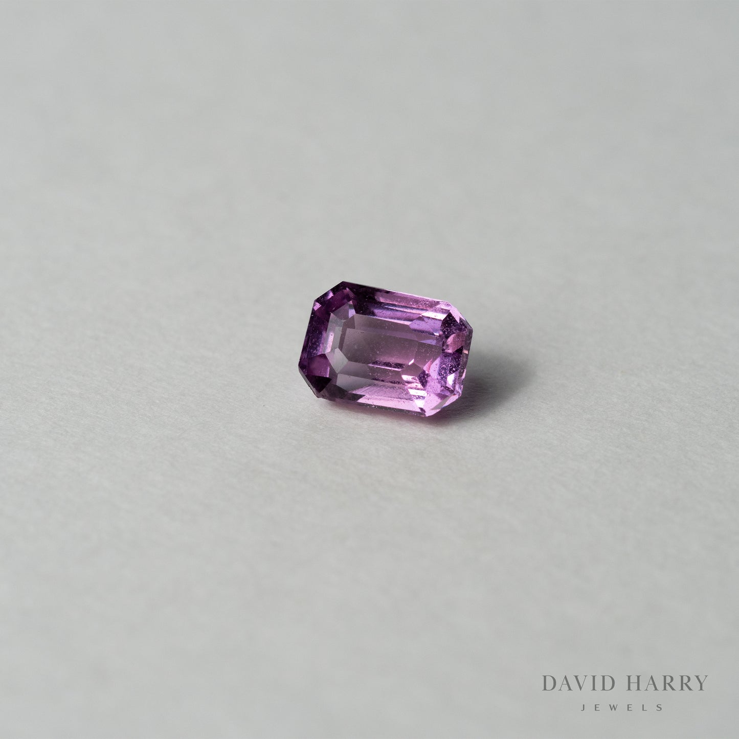 Certified No heat 1.11ct Purple Sapphire