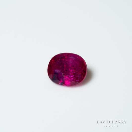 1.37ct Certified No Heat Jegdalek Ruby