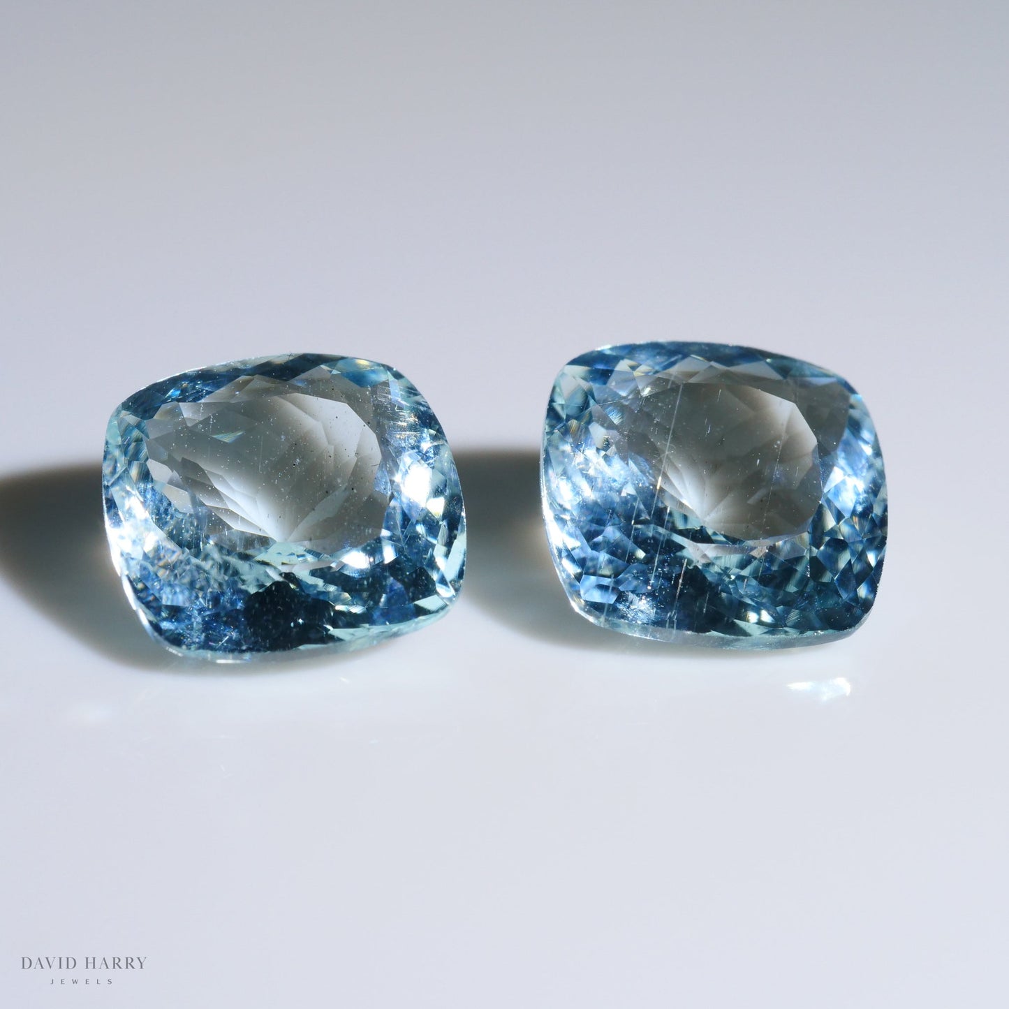 7.41ct Aquamarine Pair