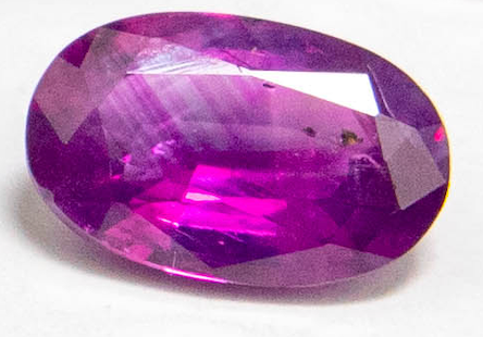 1.1ct No heat Kashmir Purple Sapphire (8mm x 5.3mm)