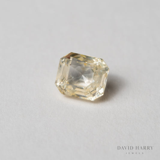 4.18ct No Heat Ceylon Yellow Sapphire