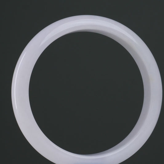 Type A White Jadeite Bangle