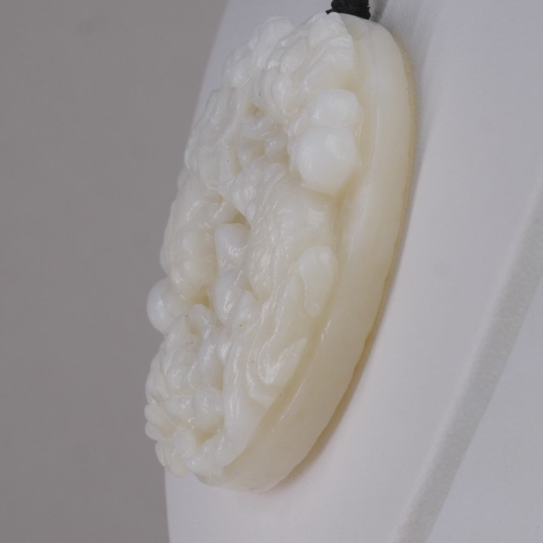 White Khotan Mutton Fat Carving