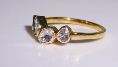 Diamond Polki Four-Stone Ring