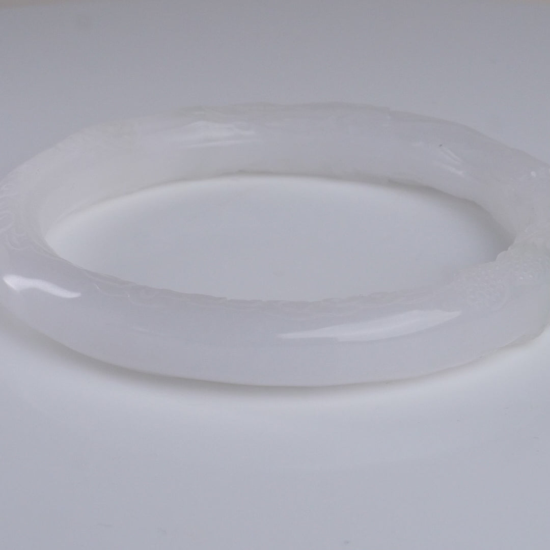 Ice Quartzite Bangle