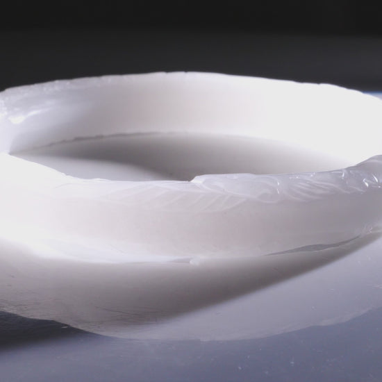 Ice Quartzite Bangle