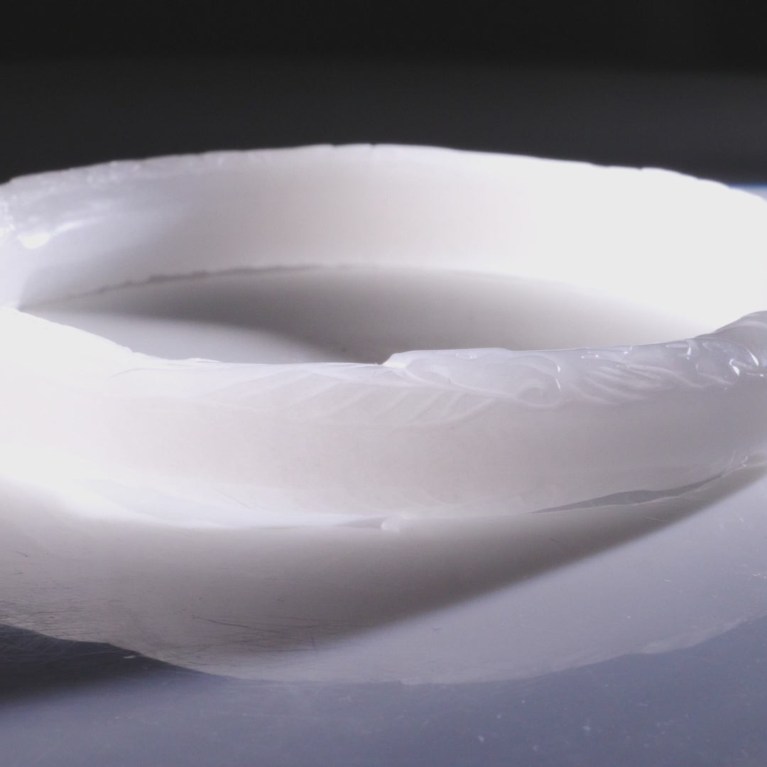 Ice Quartzite Bangle
