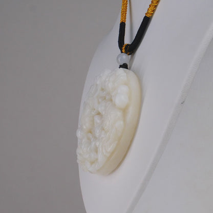 White Khotan Mutton Fat Carving